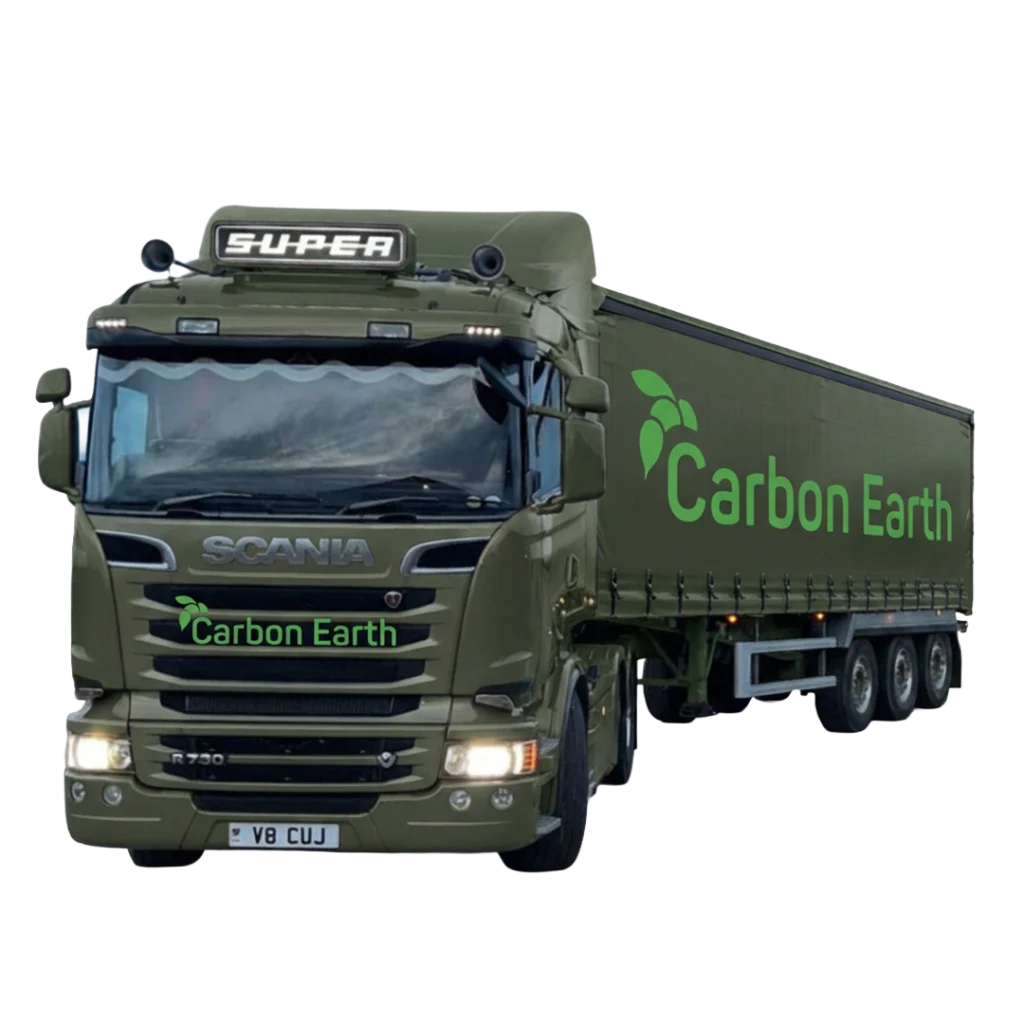 Carbon Earth Articulated Lorry