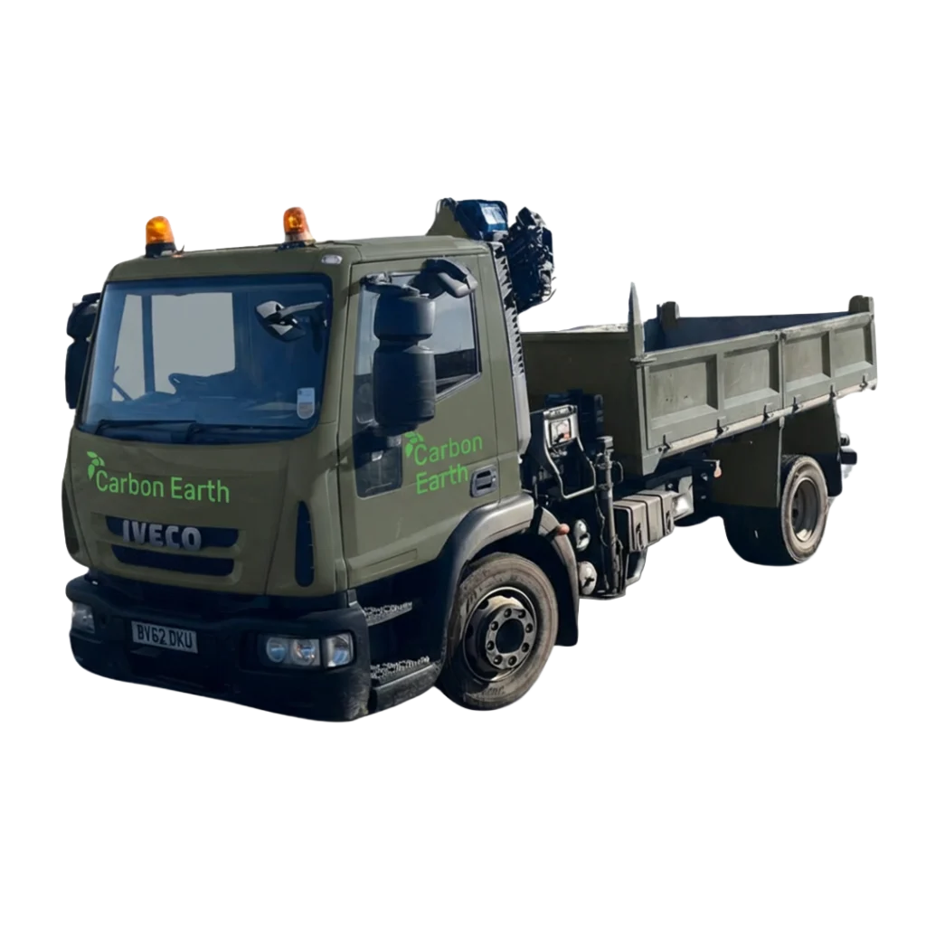 Carbon Earth Flatbed Lorry